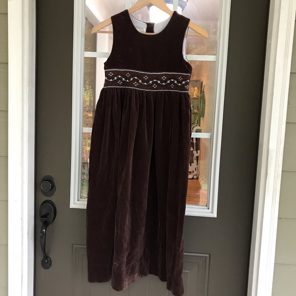 Old-Fashioned Brown Dress